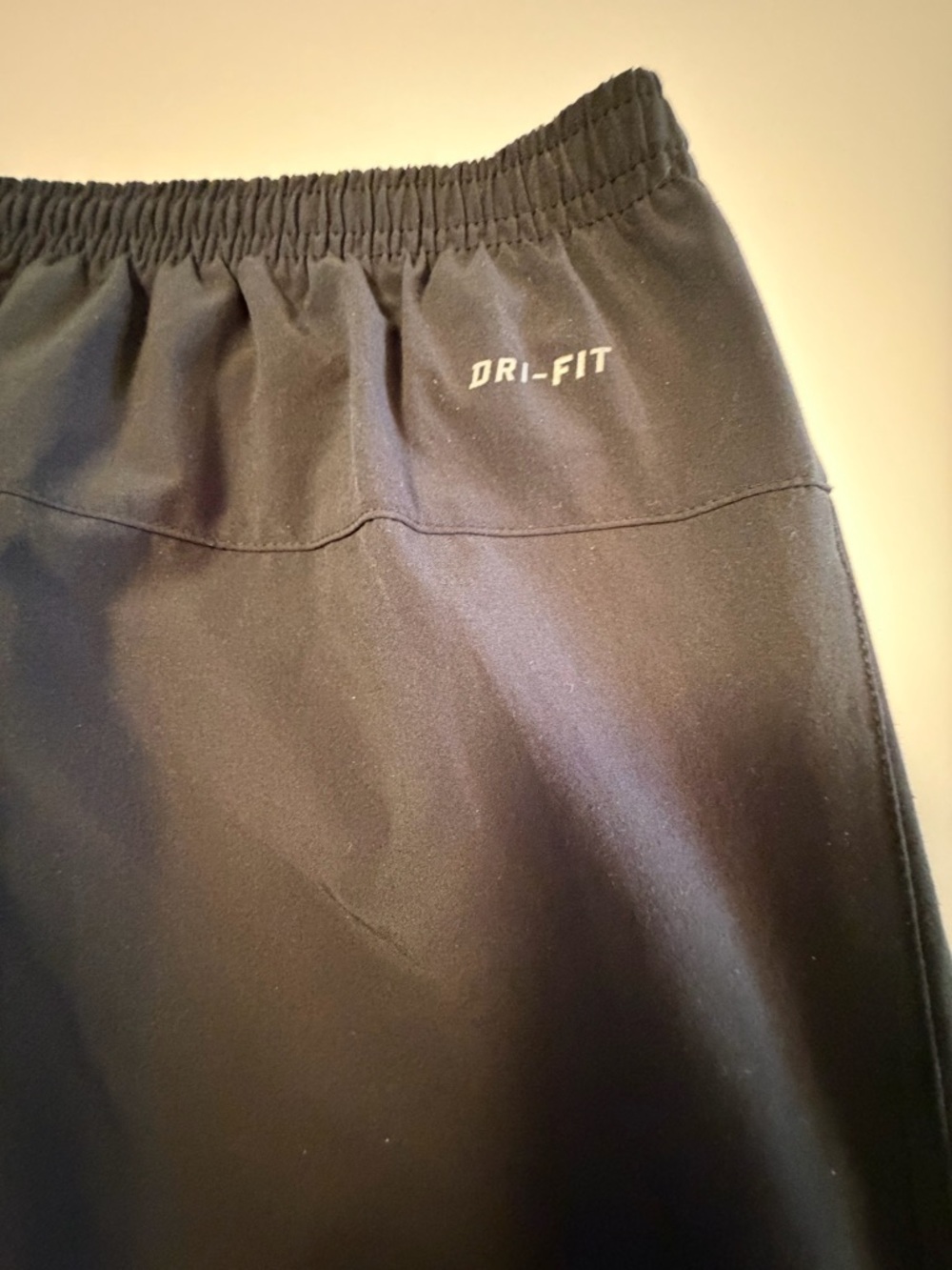 Nike Running Dri-Fit Joggers Mens XL Stretch Track Pants Zip Ankles Black, Sz XL - Picture 10 of 12